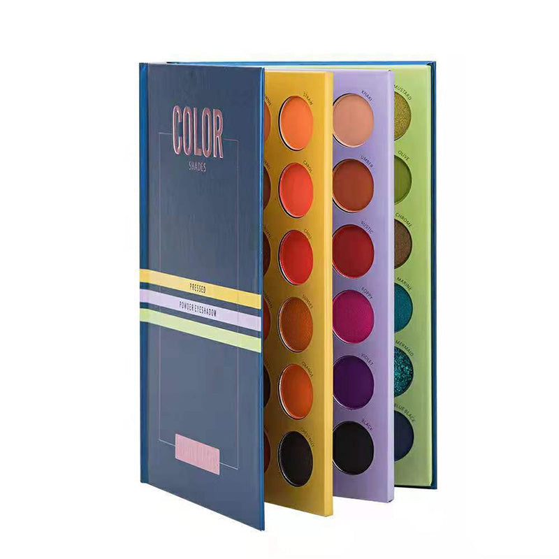 72-Color Book Eyeshadow Palette