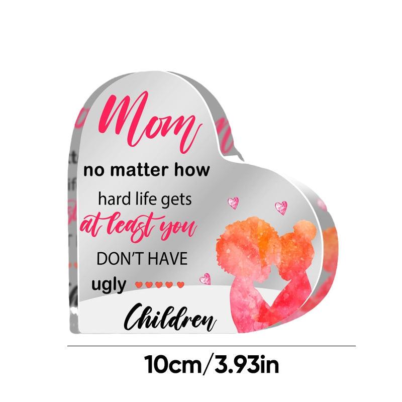 Love Clear Acrylic Mother's Day Ornament