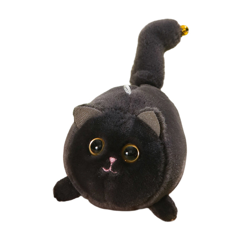 Wagging Tail Kitty Plush Doll Keychain