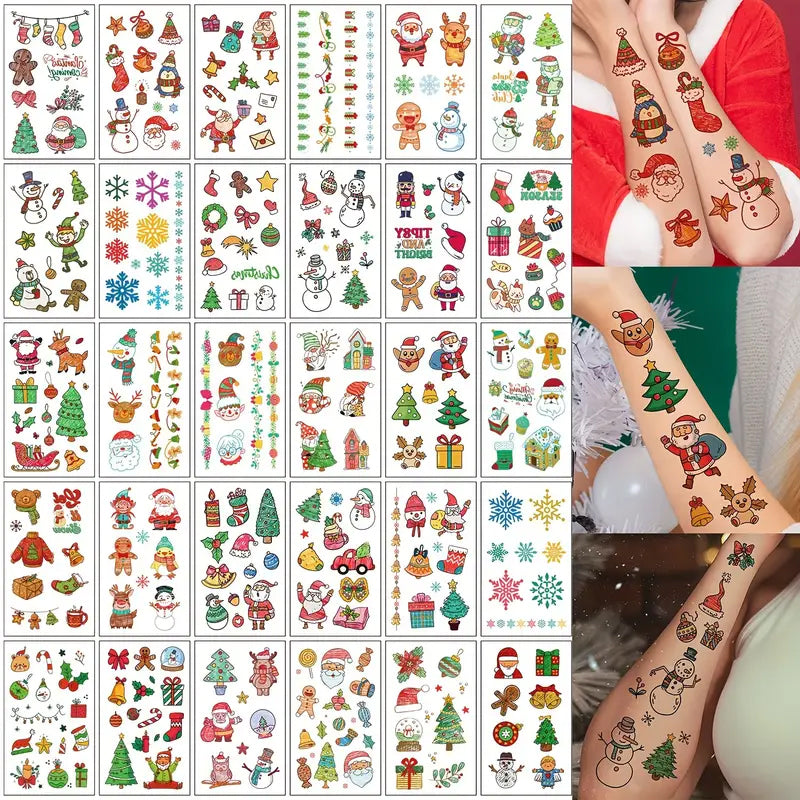 Christmas Tattoo stickers