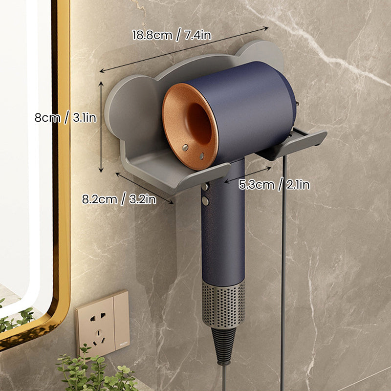 Bathroom Hair Dryer Holder