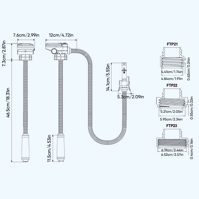 Fuel transfer pump with built-in battery