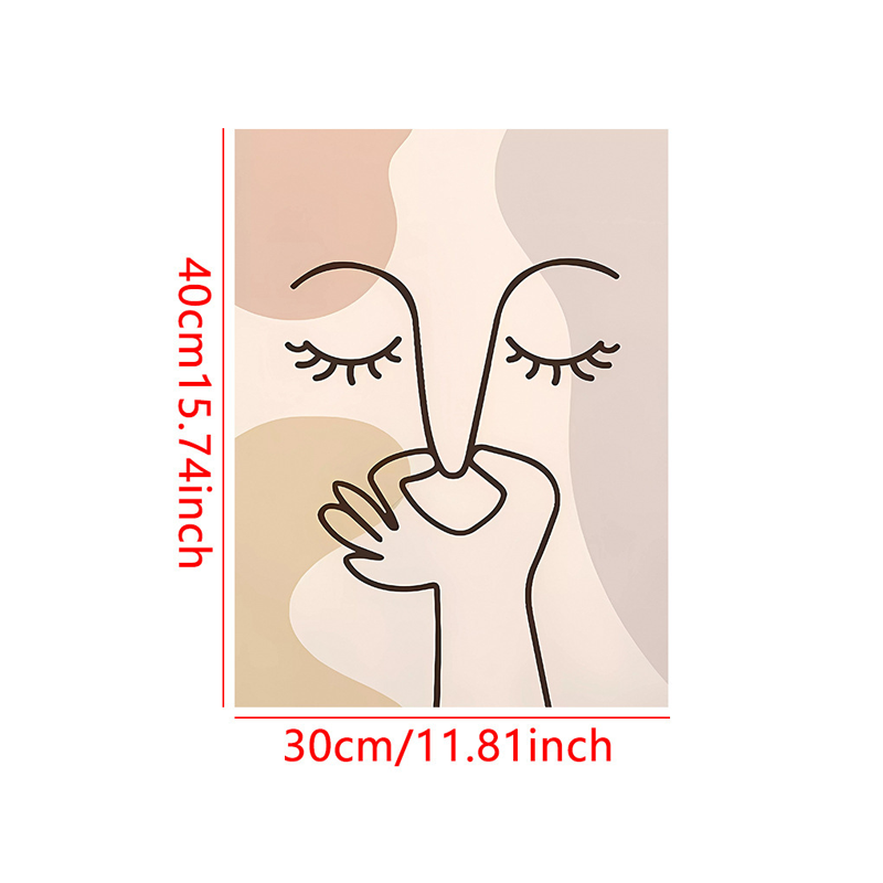 Pinching Nose Wall Sticker