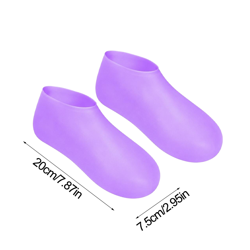 Silicone protective foot covers