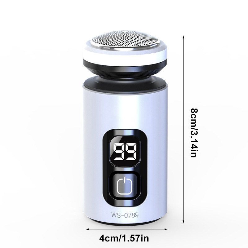 Portable Electric Mini Shaver with Floating Blades