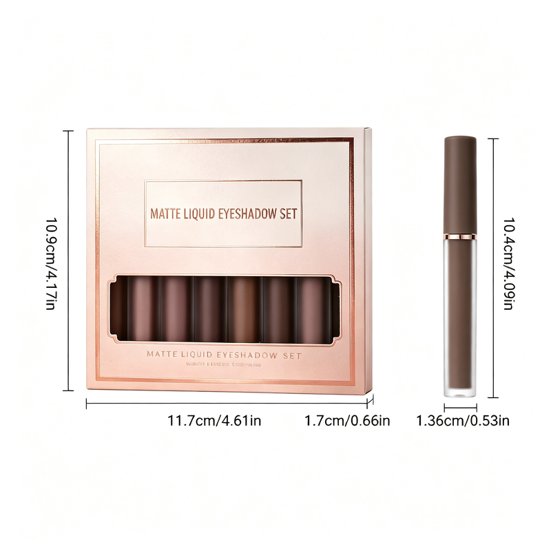 8 Colors Liquid Matte Eyeshadow Kit