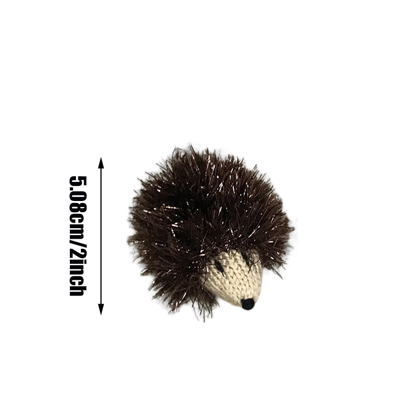 Mini Knitted Hedgehog Decoration