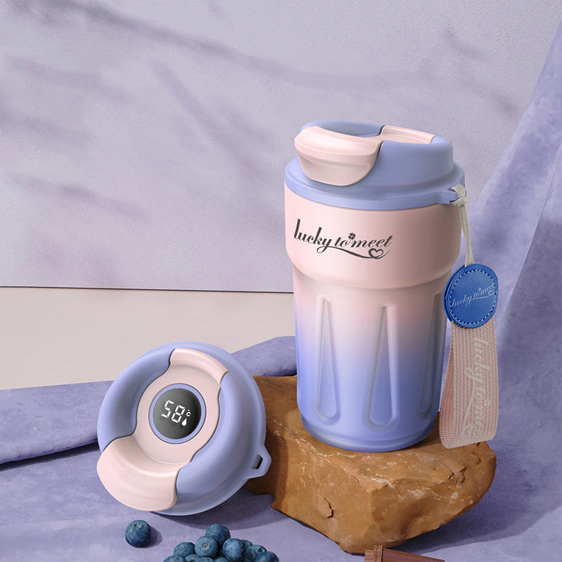 Intelligent Temperature display thermos cup