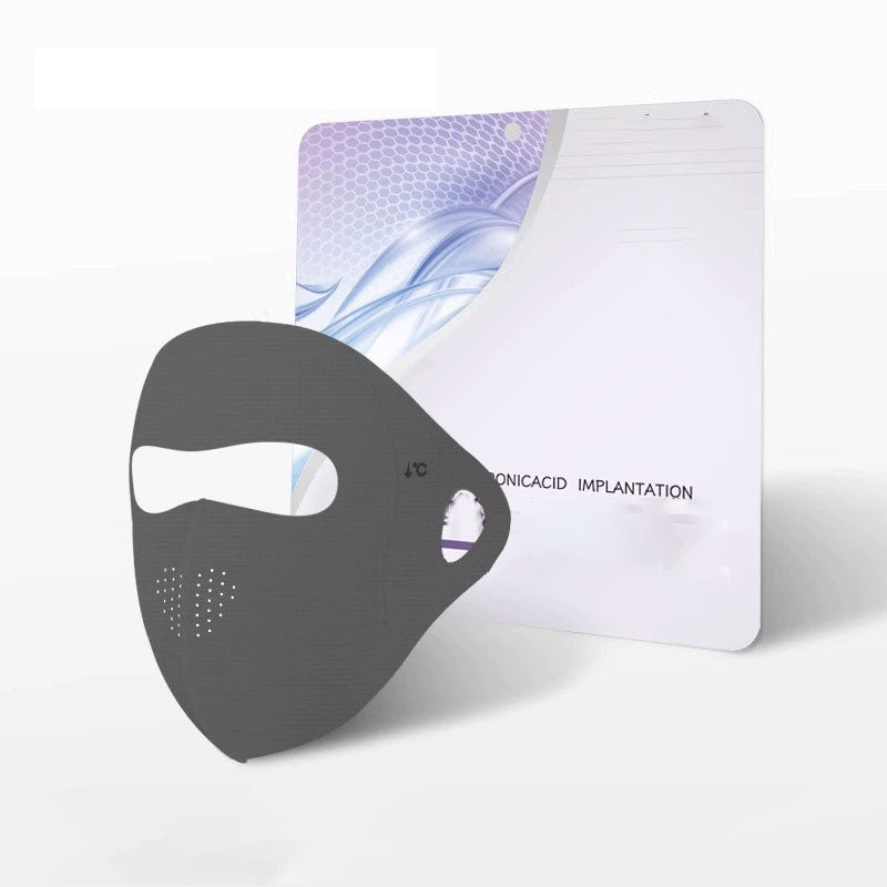 Hyaluronic Acid Ice-Cool Sun Protection Face Mask
