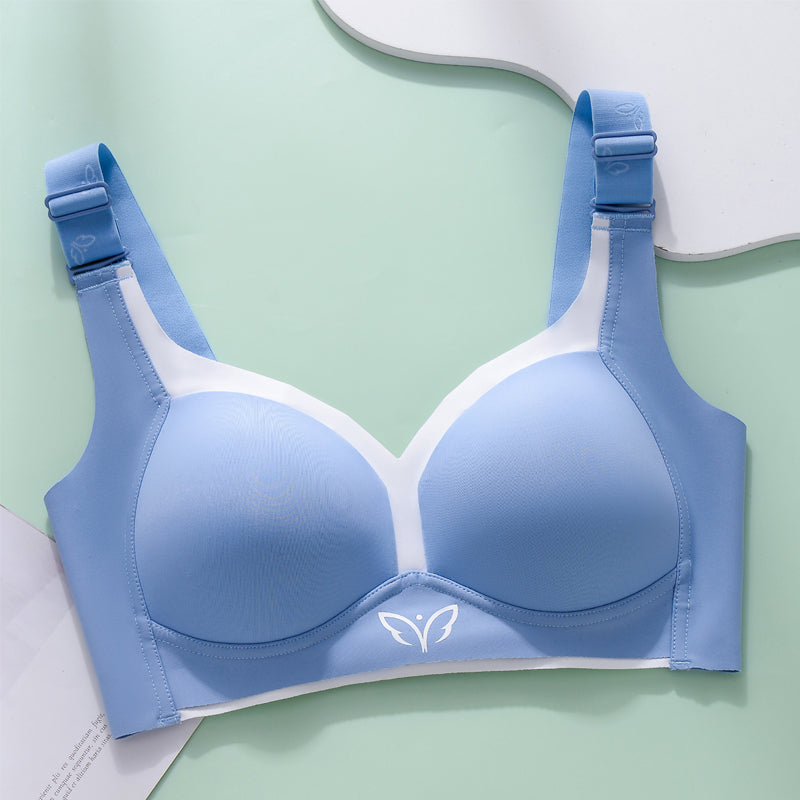 Seamless Wireless Lightly Lined Full Coverage Bra
