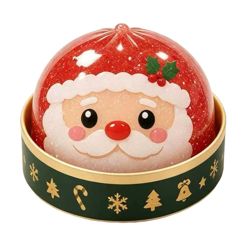 Christmas Baozi Glitter Jelly Stress Relief Squishy Toy