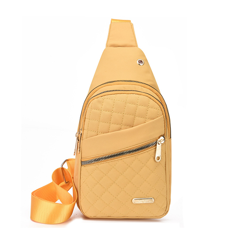 Diamond Checkered Crossbody Bag