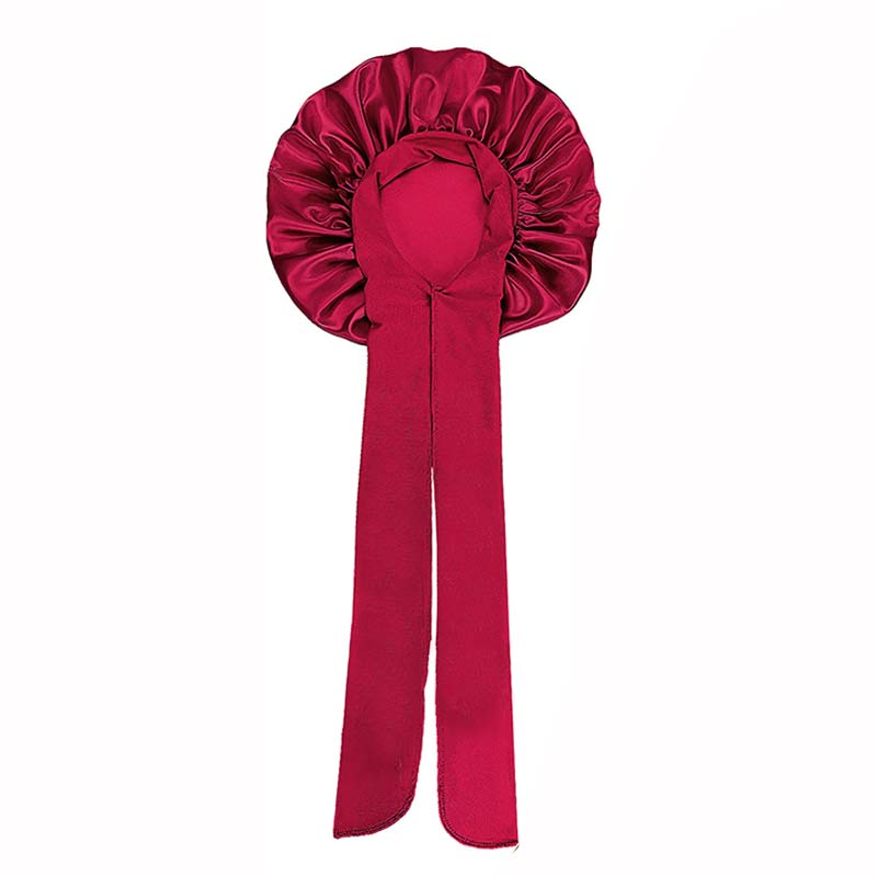 Bow Stretch Wide Brim Floppy Sleeping Hat