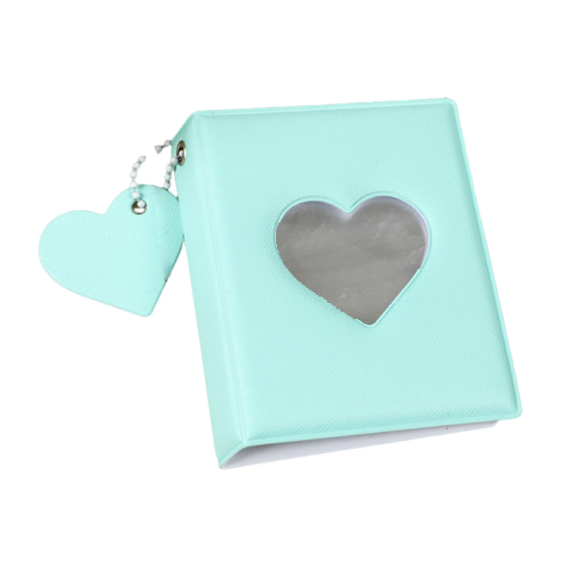 Heart-Shaped Mini Photo Album