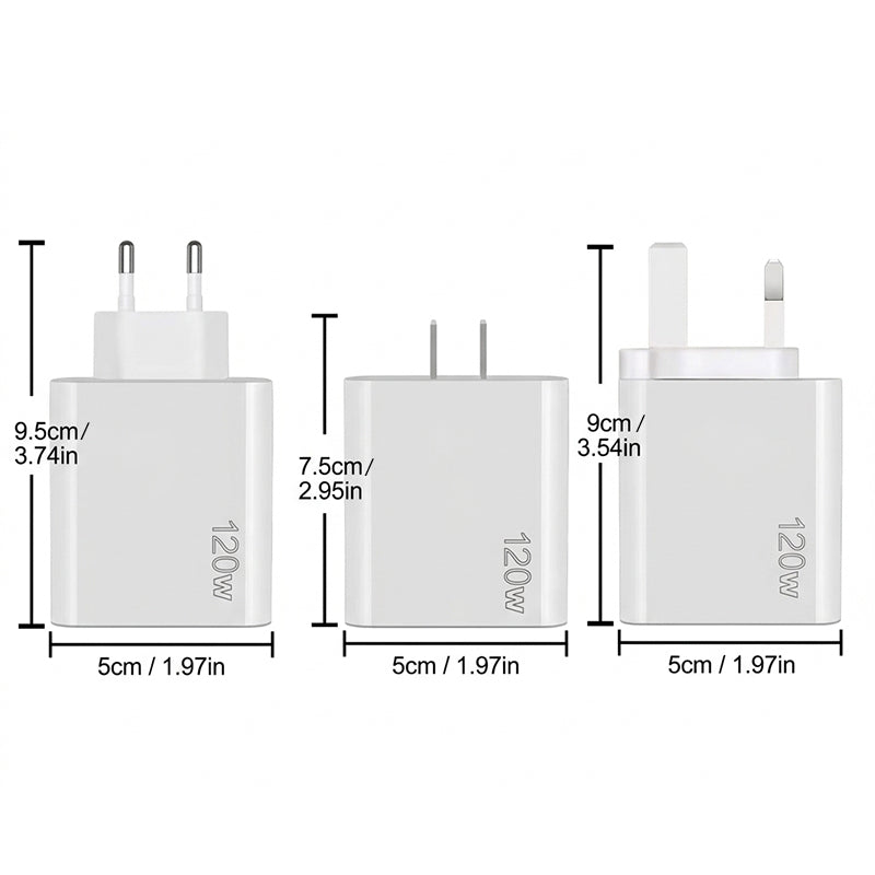 120W 5-port fast charger