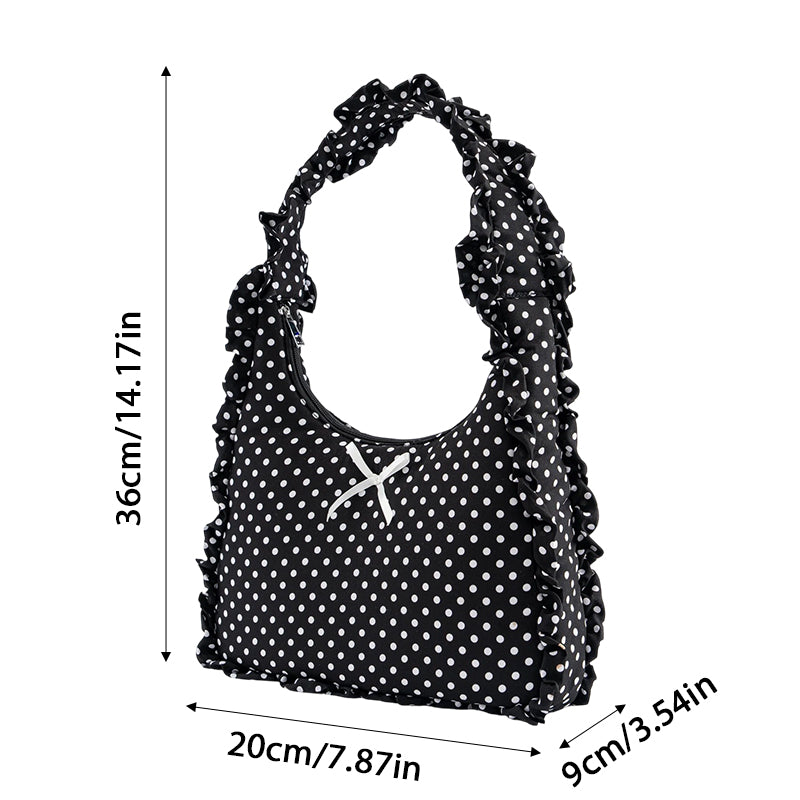 Polka Dot Bow Bag
