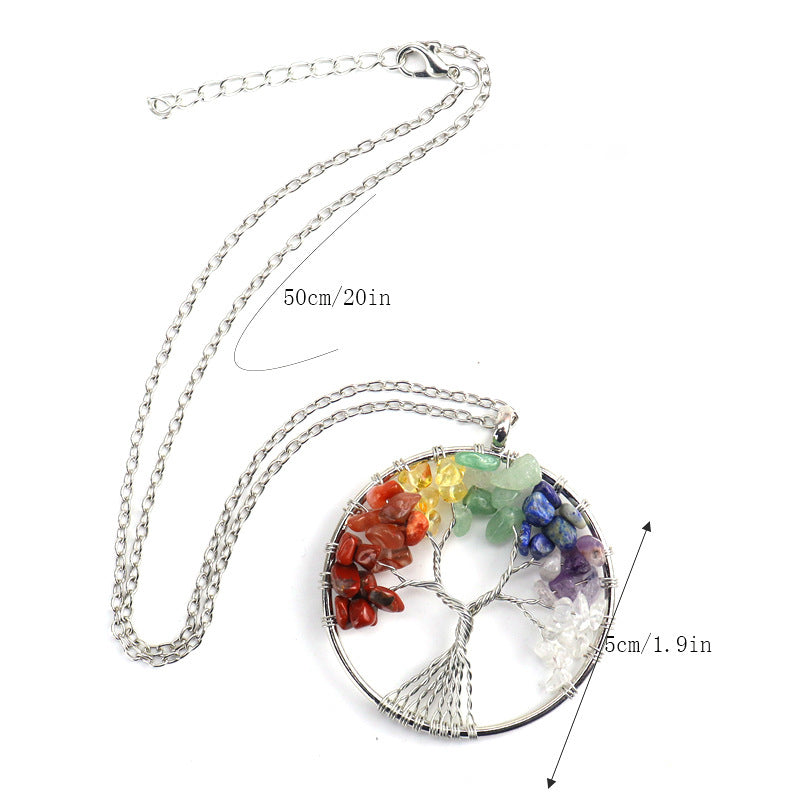 Colorful Tree Of Life Necklace