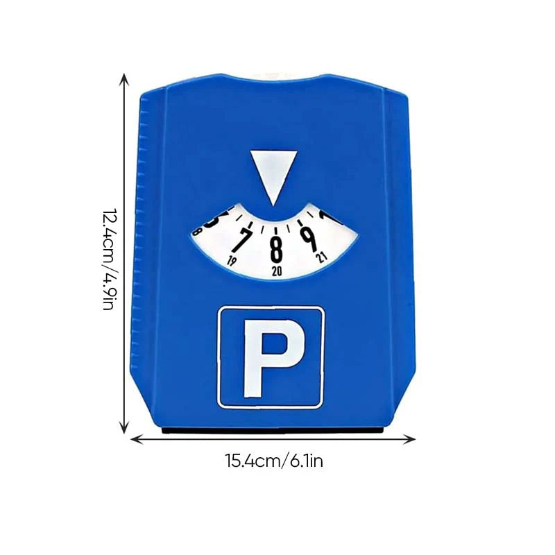 Parking Timer With Ice Scraper