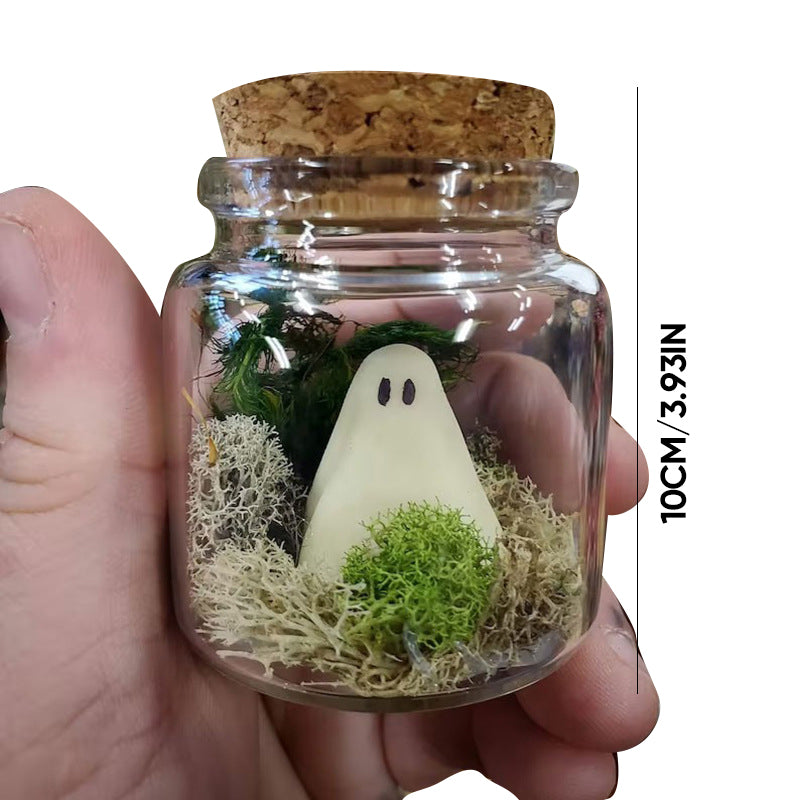 Mini Pet Ghosts in a Jar