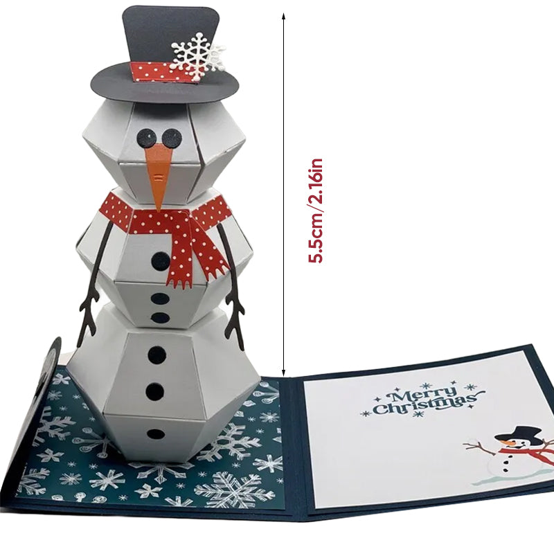 3D Pop Up Christmas Card