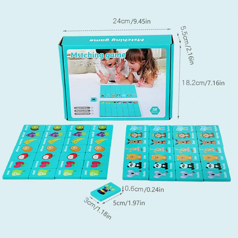 Wooden Mstching Game