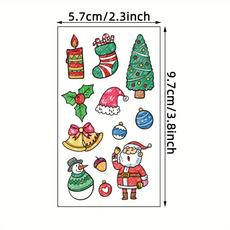 Christmas Tattoo stickers