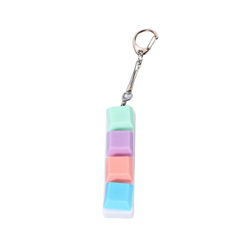 Macaroon Decompression Keyboard Pendant