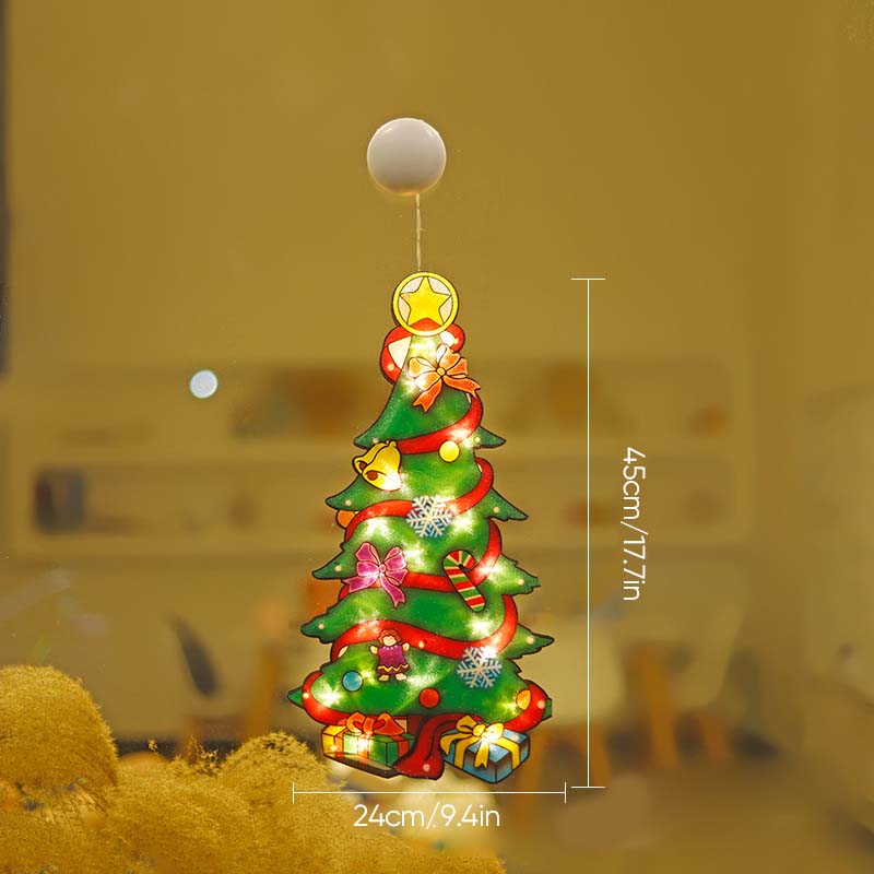 Christmas Window Suction Cup Lights