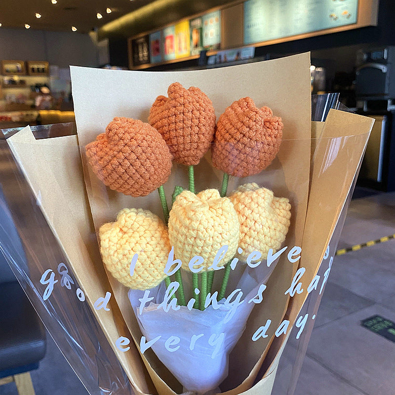 Crochet Flowers Bouquet