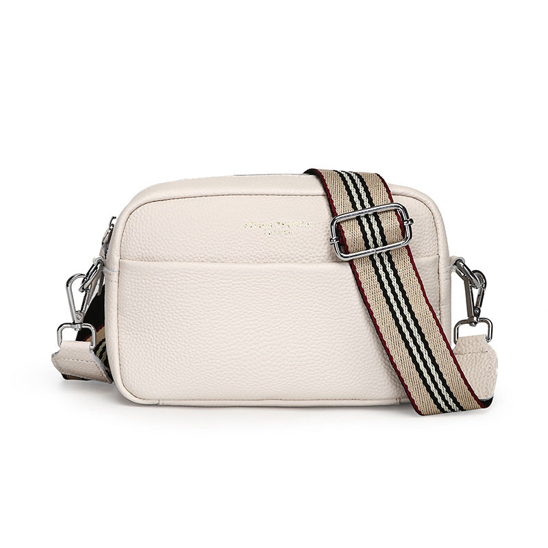 Wide Strap Crossbody Bag