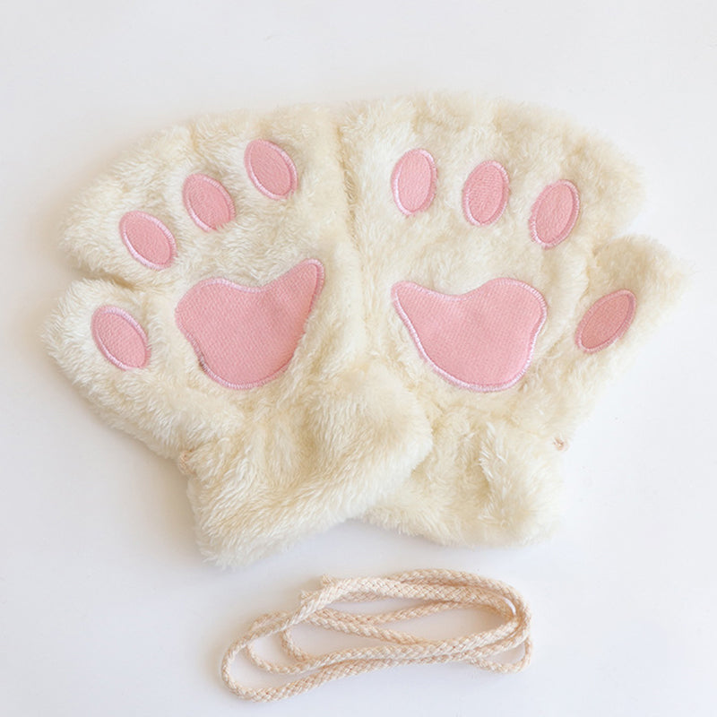Half Finger Cat Claw Gloves