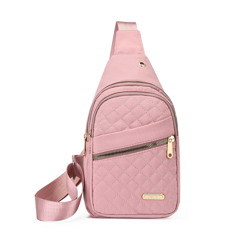 Diamond Checkered Crossbody Bag