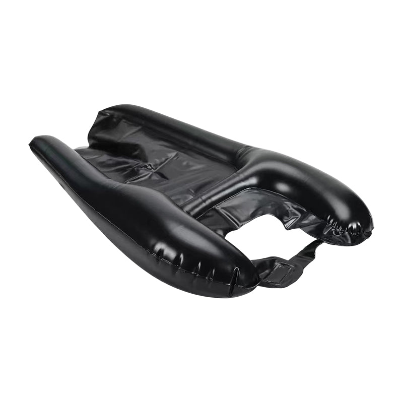 Inflatable shampoo basin