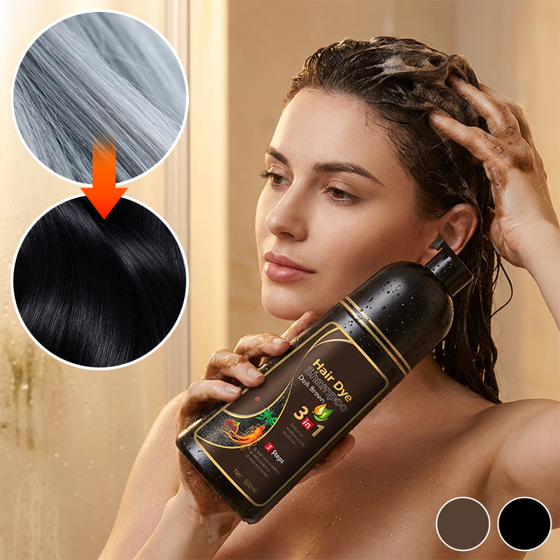 Herbal 3-in-1 Hair Dye Shampoo