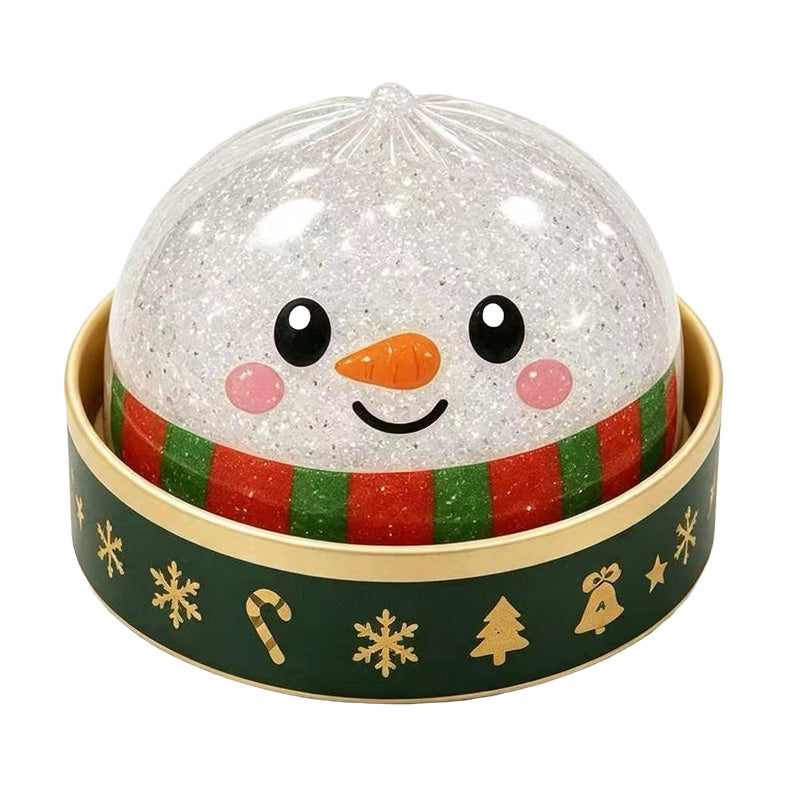 Christmas Baozi Glitter Jelly Stress Relief Squishy Toy