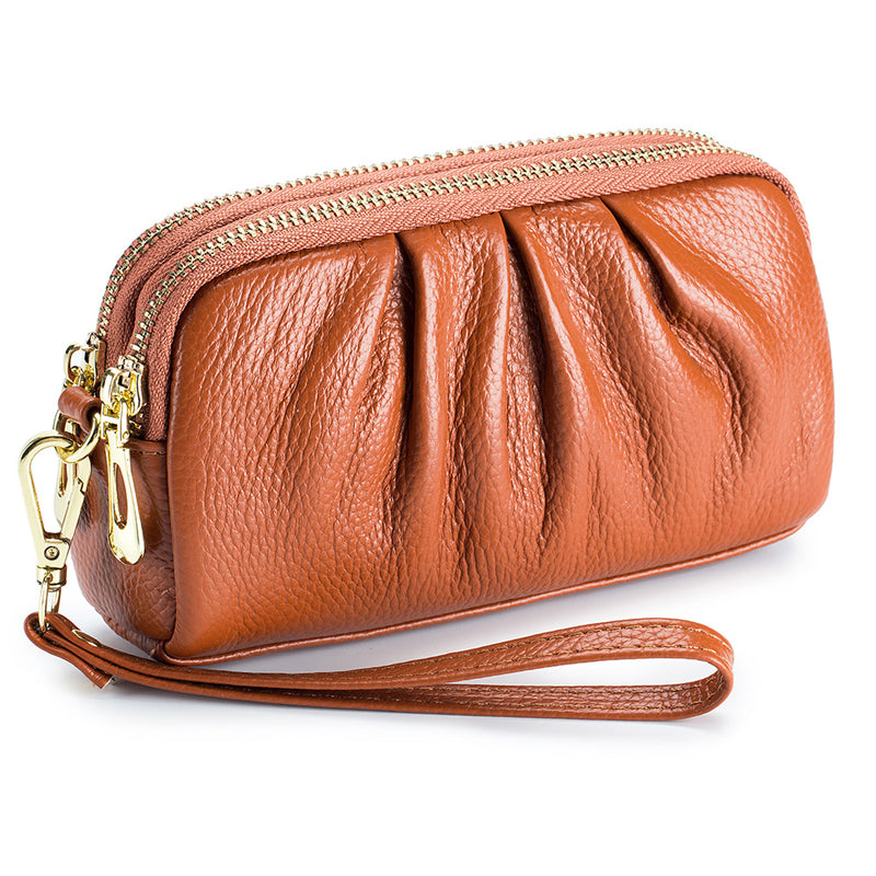 Double zip mobile phone case