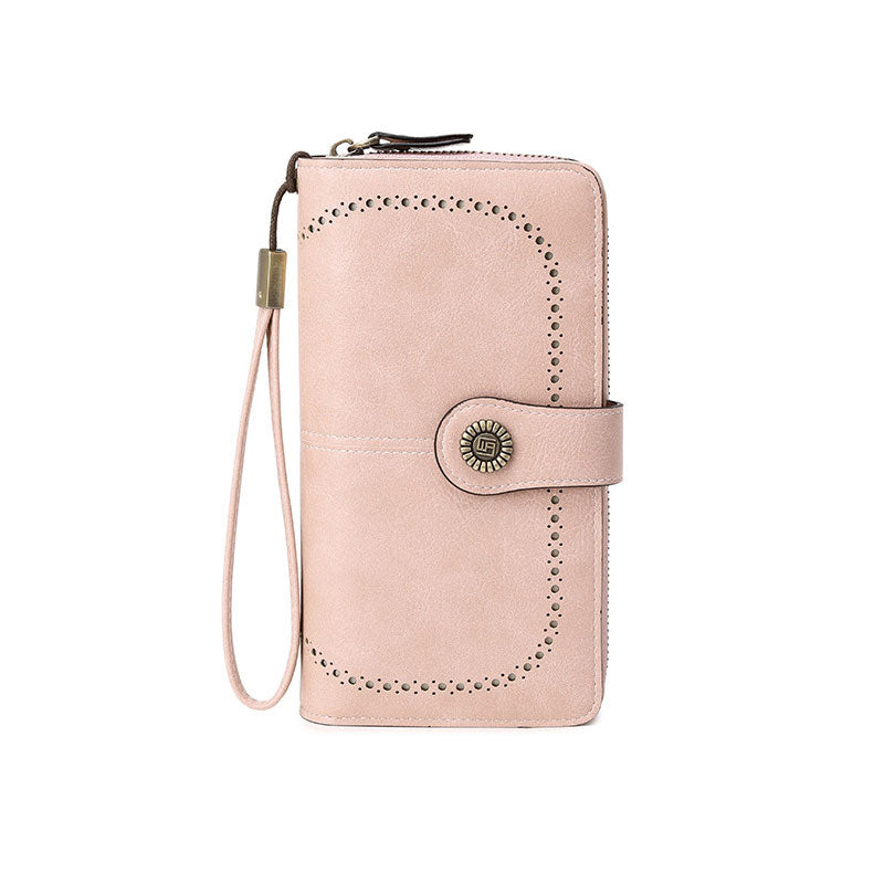 RFID Anti-magnetic Long Wallet
