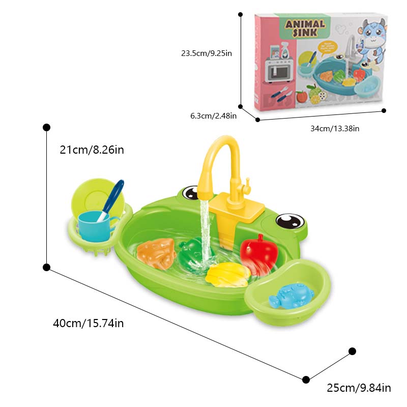 Fun Play Sink with Realistic Running Water