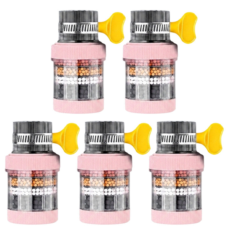 Splash-Proof Faucet Filter Attachment