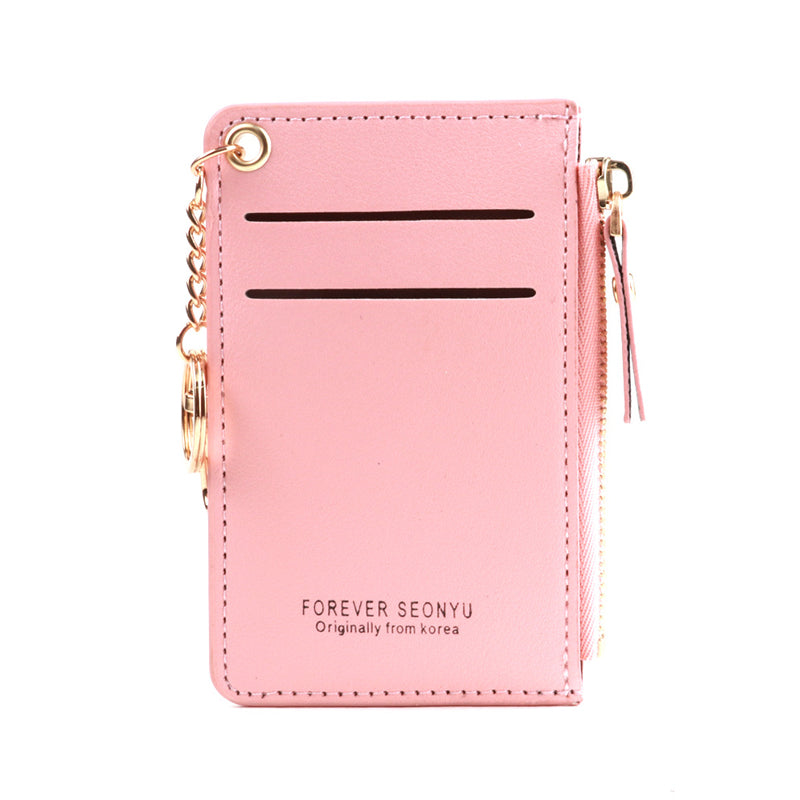 Slim Leather Card Case Holder Wallet