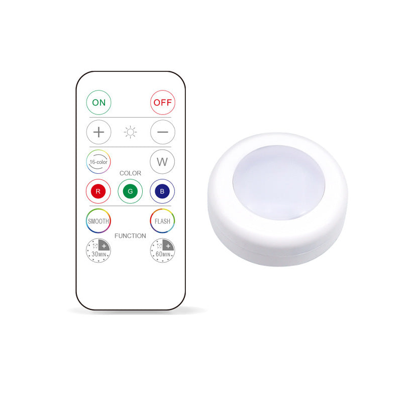 Remote-controlled color-changing night light