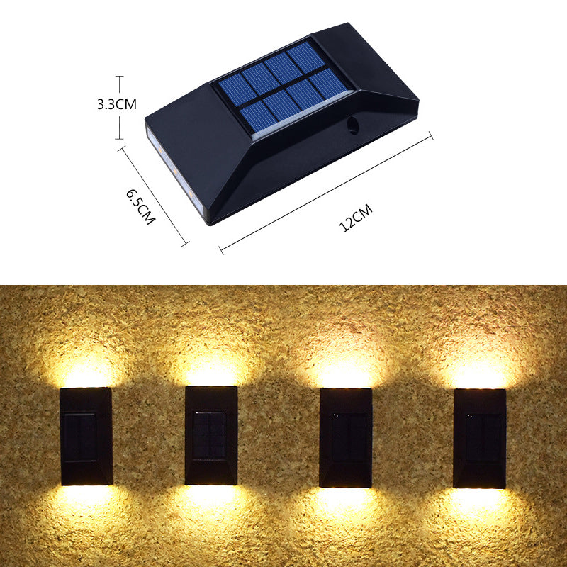 Outdoor Garden Decoration Fence Light（2 pcs）