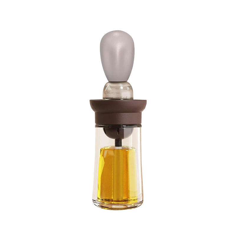 Oil Dispenser Bottle with Silicone Brush
