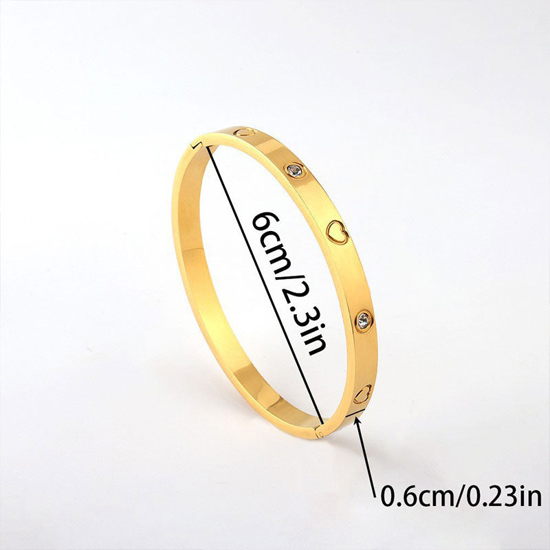 Stainless Steel Versatile Delicate Bangles