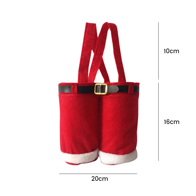 Christmas Pants Pocket Candy Bag