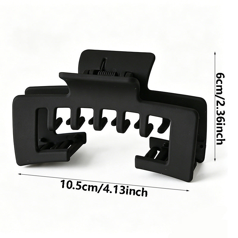 Maillard-Style Frosted Hair Clips