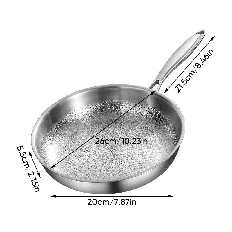 Coating-Free Frying Pan
