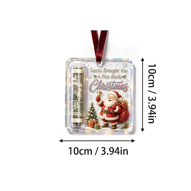Christmas Cash Gift Ornament