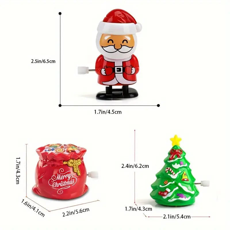 Christmas Clockwork Toy