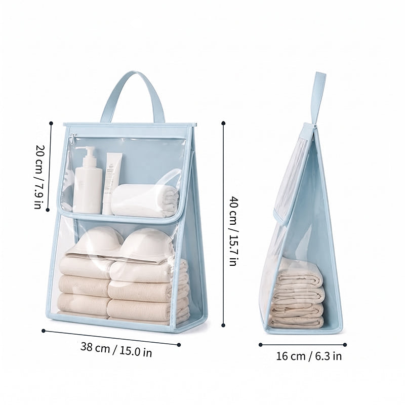 Transparent Waterproof Bathroom Hanging Bag